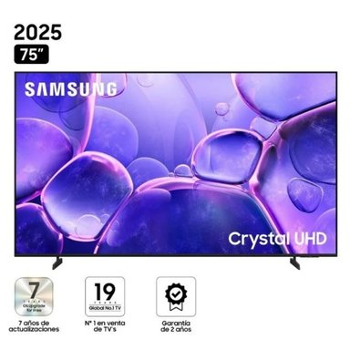 TELEVISOR SAMSUNG 75' SMART CRYSTAL UHD 4K 75U8000FG 2025 - 1