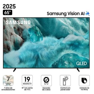 TELEVISOR SAMSUNG 65' QLED SMART UHD 4K VISION AI QN65Q7FAAG