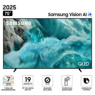 TELEVISOR SAMSUNG 75' QLED SMART UHD 4K VISION AI QN75Q7FAAG - 1