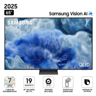 TELEVISOR SAMSUNG 65' QLED SMART UHD 4K VISION AI 65Q8F