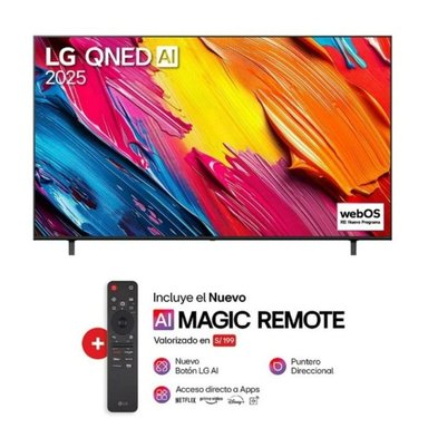 TELEVISOR LG 55' QNED SMART UHD 4K THINQ AI 55QNED70ASA 2025