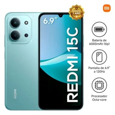CELULAR XIAOMI REDMI 15C 128GB - 1