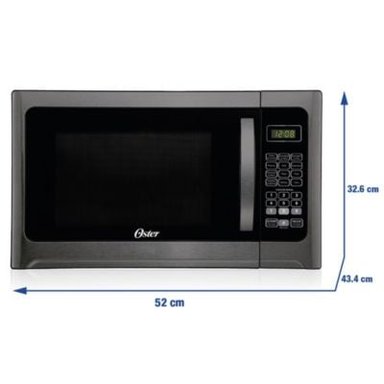 HORNO MICROONDAS OSTER 30L POGGM61002 NEGRO