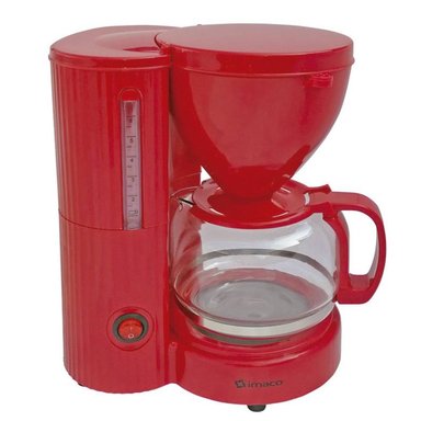 CAFETERA ELECTRICA ROJA IMACO  ICM 608R
