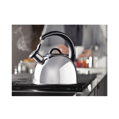 TETERA TRAMONTINA ACERO. INOX CAP. 3.35 L.