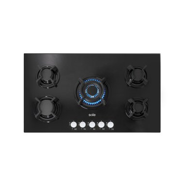 COCINA EMPOTRABLE SOLE 5 HORNILLAS 86 CM SOLCO033