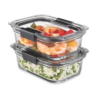 SET DE 2 HERMÉTICOS BRILLIANCE RUBBERMAID 2118306