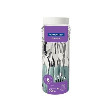 JUEGO DE CUBIERTOS TRAMONTINA IPANEMA 30 PIEZAS- 10390011 - 2