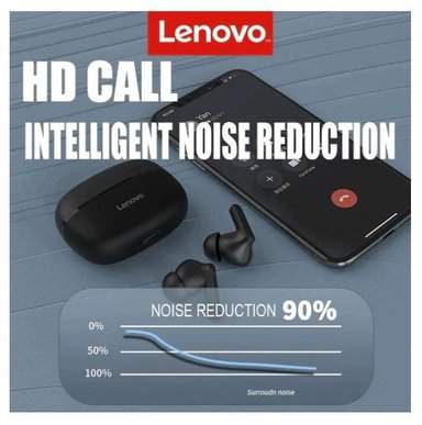 AUDIFONOS INALAMBRICOS LENOVO HT05 TWS NEGRO BLUETOOTH 5.0 - 2
