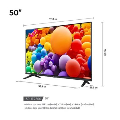 TELEVISOR LG 50 UHD 4K SMART THINQ AI SMART 50UT7300PSA - 2