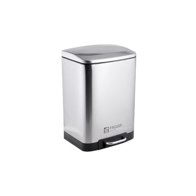 PAPELERA 3LT INOX FACUSA CON PEDAL-330442A