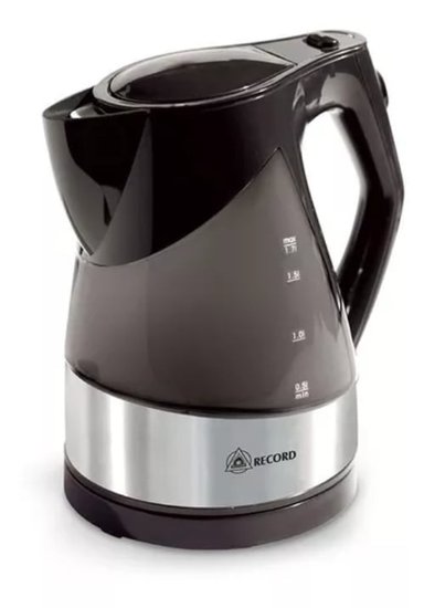 HERVIDOR INOX RECORD 17L REC-INHAC100 NEGRO