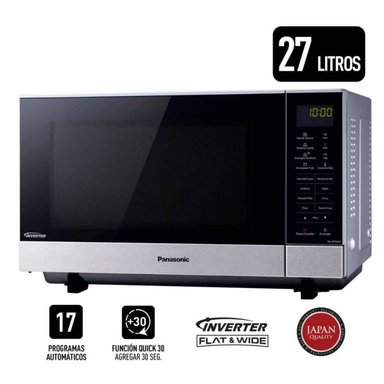 HORNO MICROONDAS 27 LITROS PANASONIC NN-SF564MRPM