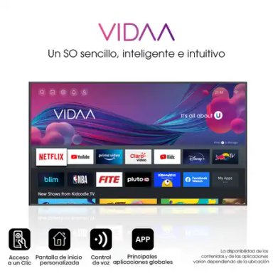 TV HISENSE 32 32A4K HD SMART VIDAA - 1