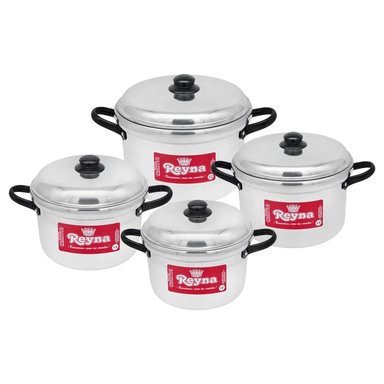 SET OLLAS X4 PZAS T/ENCAJE - REYNA