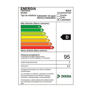 RAPIDUCHA SOLE TURBO HIGH 5500W 3PSI - 6