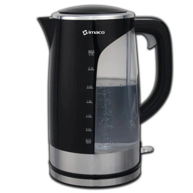 HERVIDOR PLASTICO 3.0LT NEGRO IMACO KE 3000