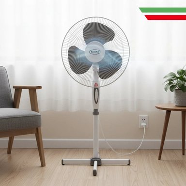 VENTILADOR 3 EN 1 ALFANO PISO MESA Y PARED 16 60W AL1680 - 1