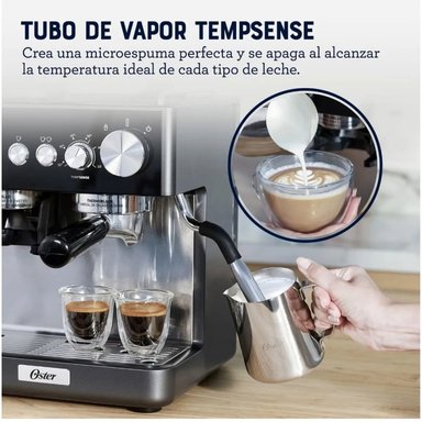 CAFETERA ESPRESSO OSTER PERFECT BREW BVSTEM7301 CON MOLINILLO - 3