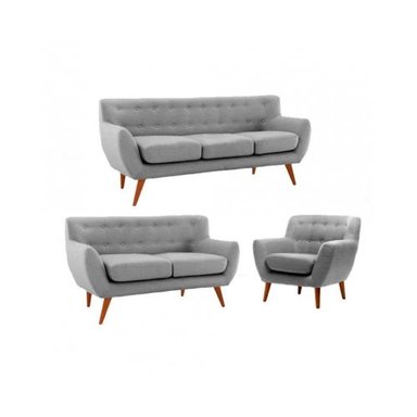 JUEGO SALA FABIANI NAZLI 3-2-1 GRIS