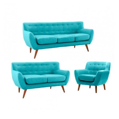 JUEGO SALA FABIANI NAZLI 3-2-1 TURQUESA