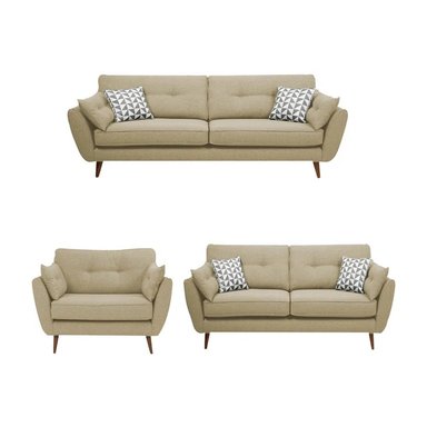 JUEGO SALA FABIANI NAELAH 3-2-1 BEIGE