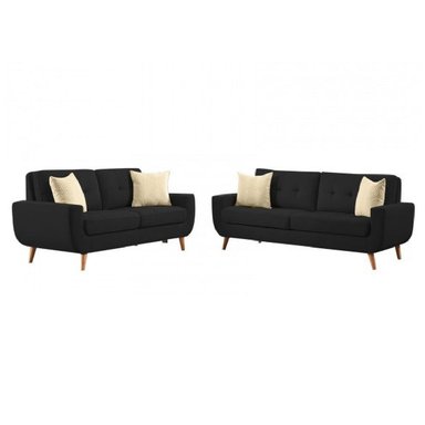 JUEGO SALA FABIANI MANGO 3-2 NEGRO