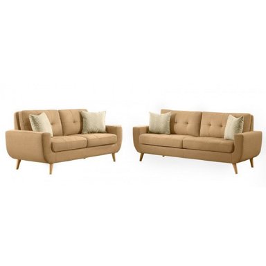 JUEGO SALA FABIANI MANGO 3-2 BEIGE