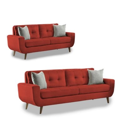 JUEGO SALA FABIANI MANGO 3-2 ROJO