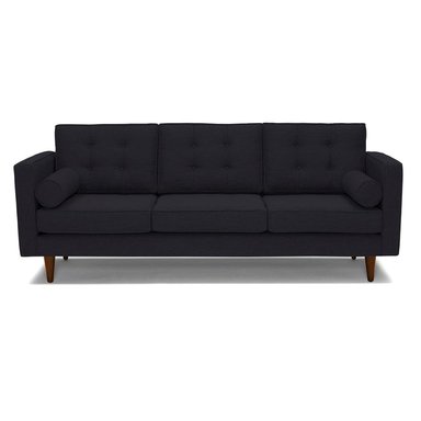 SOFÁ FABIANI JORDAN 3 CUERPOS NEGRO