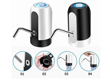 DISPENSADOR 18 LT AGUA AUTOMÁTICA RECARGABLE