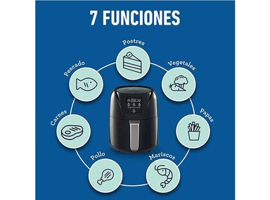FREIDORA DE AIRE OSTER CKSTAF40DDF 4LTS DIGITAL 7 FUNCIONES - 5