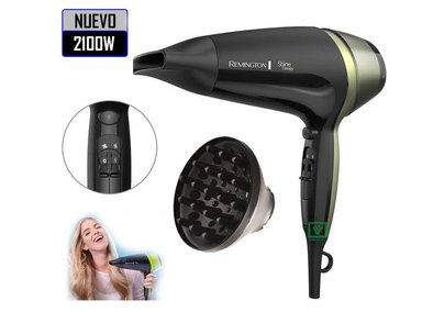 SECADORA CABELLO REMINGTON D13A 2100W AGUACATE Y MACADAMIA