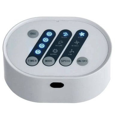 VENTILADOR DE AIRE SOLE TIPO TORRE SOLE 76CM SOLAIR019 BLANCO - 3