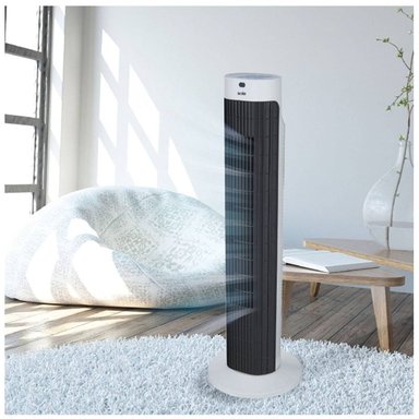 VENTILADOR DE AIRE SOLE TIPO TORRE SOLE 76CM SOLAIR019 BLANCO - 4