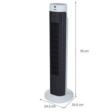 VENTILADOR DE AIRE SOLE TIPO TORRE SOLE 76CM SOLAIR019 BLANCO - 6
