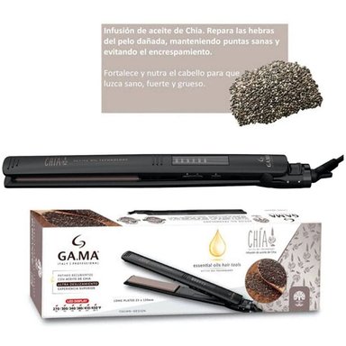PLANCHA ALISADORA GAMA CHIA CERAMIC ELEGANCE LED ION - 2