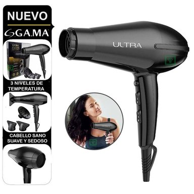SECADORA CABELLO GAMA 2200W PROFESIONAL SALON EXCLUSIVE UTRA ION