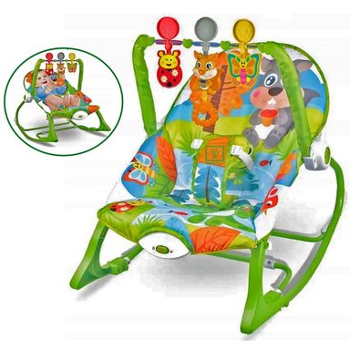 SILLA MECEDORA VIBRADORA MUSICAL MULTITOYS ARDILLA