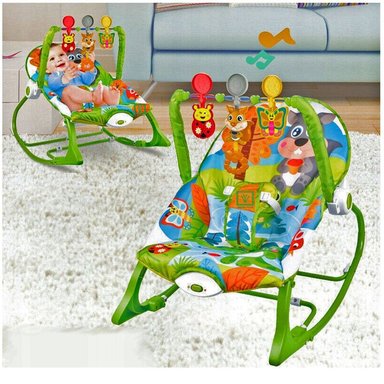 SILLA MECEDORA VIBRADORA MUSICAL MULTITOYS ARDILLA - 4
