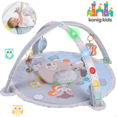 GIMNASIO KONIG KIDS CON LUCES SONIDOS Y ALMOHADA
