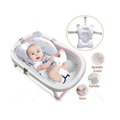 ALMOHADILLA COJÍN PARA TINA DE BAÑO BLANCO