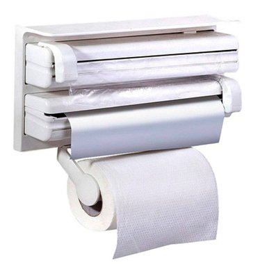 DISPENSADOR DE PAPEL TOALLA 3 EN 1.