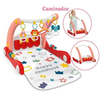GIMNASIO CAMINADOR 2EN1 MUSICAL KING WALKER