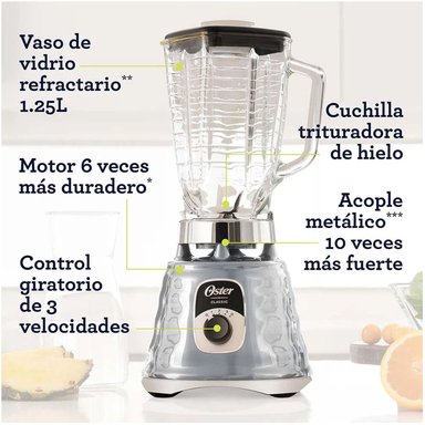 LICUADORA CLÁSICA 3 VELOCIDADES BLST4655 700W - 6