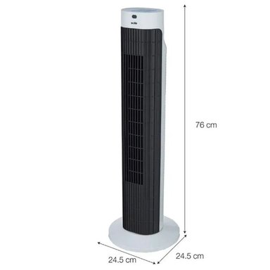 VENTILADOR DE AIRE SOLE TIPO TORRE SOLE 76CM SOLAIR019 BLANCO - 4