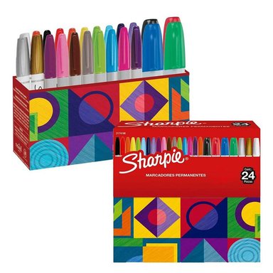 MARCADOR PERMANENTE VARIOS TIPOS 24UND SHARPIE 2174196 - 2