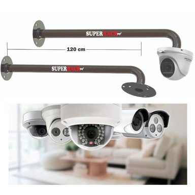 RACK PARA CÁMARA DE SEGURIDAD DOMO 120 CM DE DISTANCIA - 1