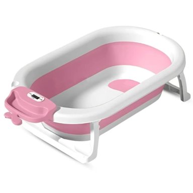 BAÑERA PLEGABLE PARA BEBÉS «MAUI» PINK - 2