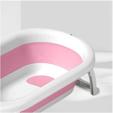 BAÑERA PLEGABLE PARA BEBÉS «MAUI» PINK - 4